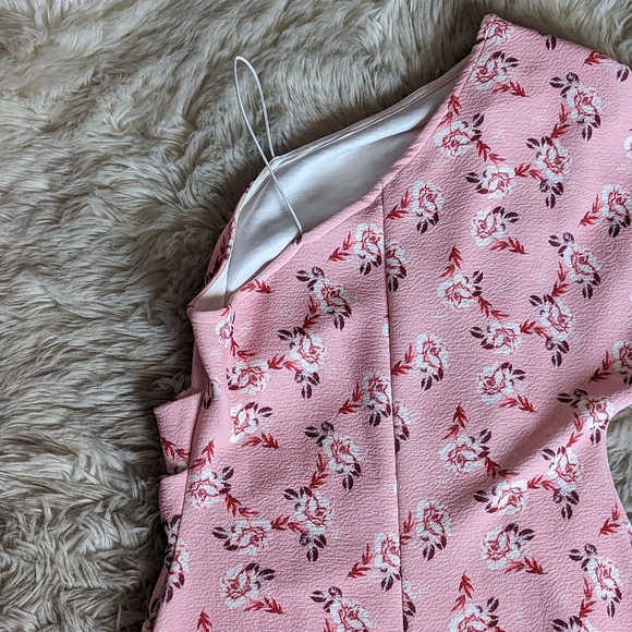 EUC ASOS Design Maternity One Shoulder Floral Midi Dress - Picture 12 of 14